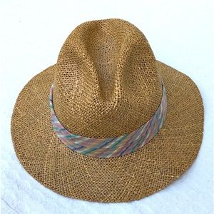 SEAGRASS FEDORA HAT MEDIUM A 177-013